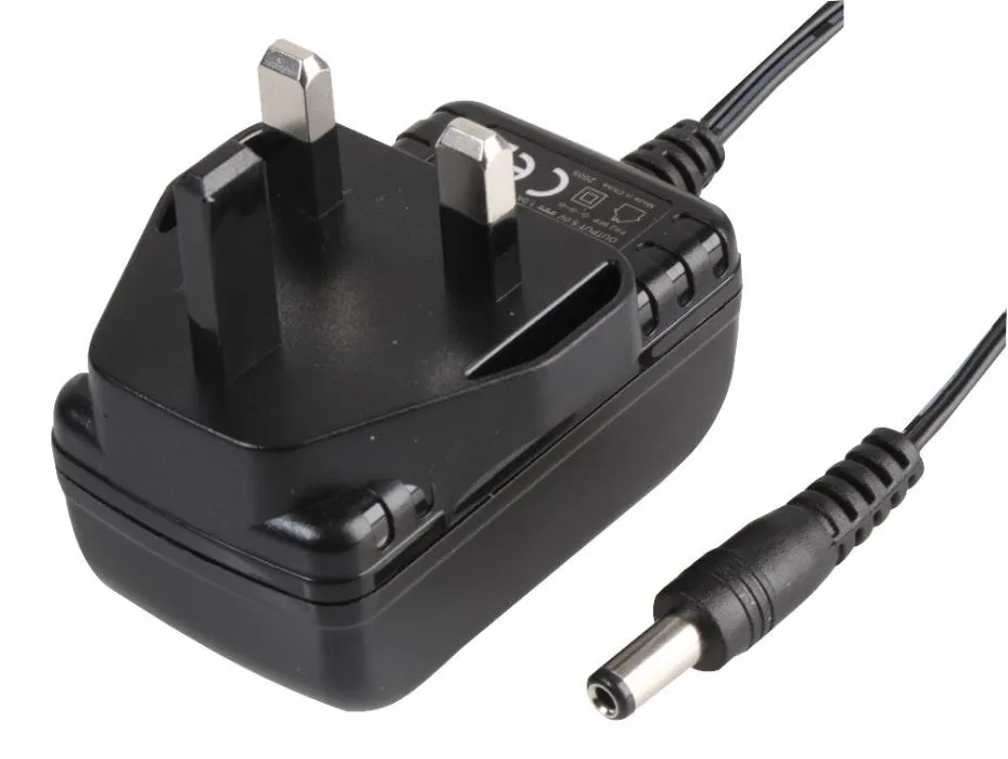 PRO ELEC 5V 1A Plug-In Power Supply, 2.1mm DC Connector