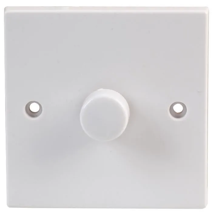 Pro Elec 1 Gang 2 Way Dimmer Switch, White, 400W