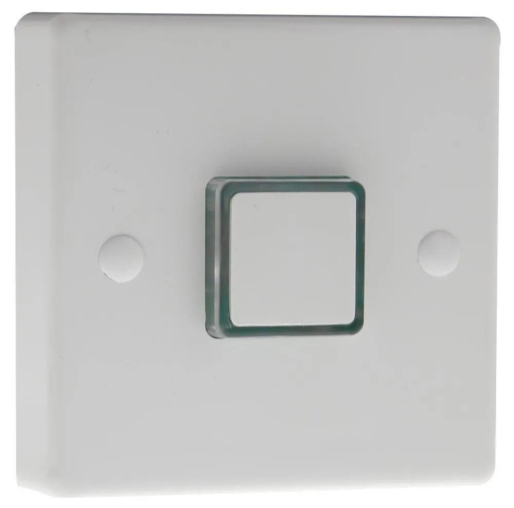 PRO ELEC Electronic Time Delay Switch, White, 240V