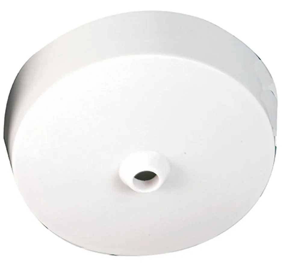 PRO ELEC White Ceiling Rose, 6A, BS 67 Compliant
