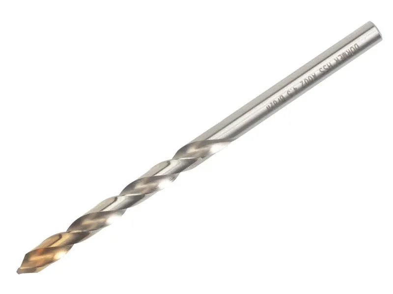 Dormer A002 HSS-TiN Coated Jobber Drill Bit, 4.5mm