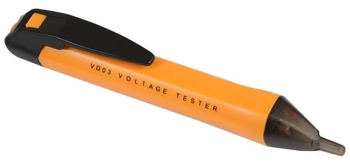 Duratool 1000V Voltage Detector with Audible/Visual Alert