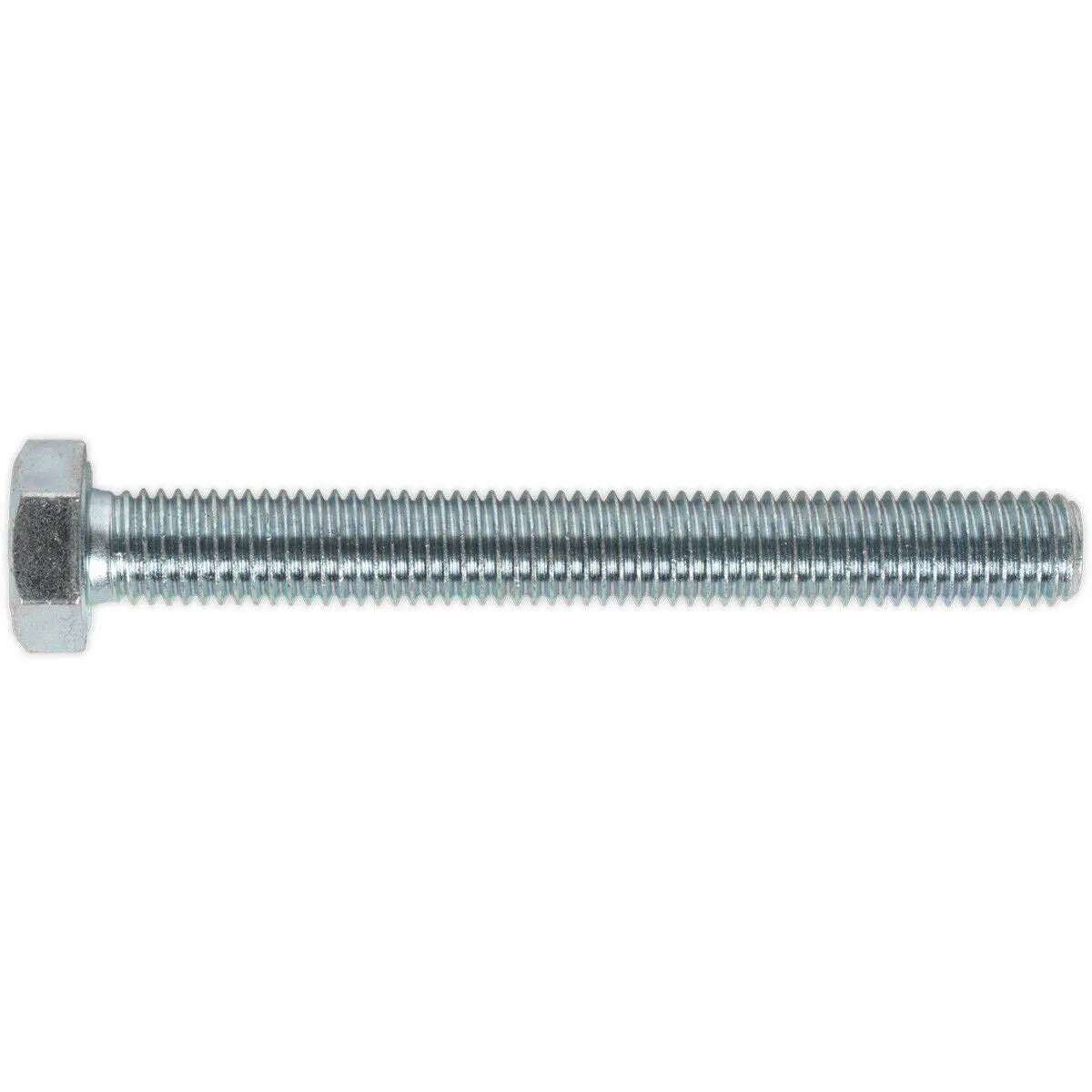 10 PACK HT Setscrew - M12 x 100mm - Grade 8.8 Zinc - Fully Threaded - DIN 933