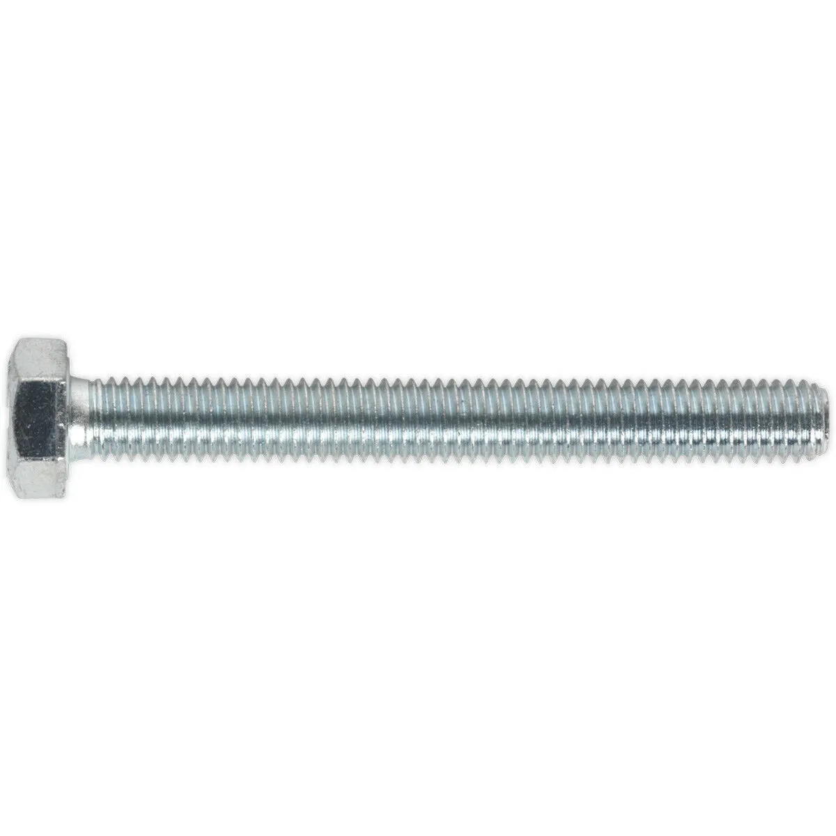 50 PACK HT Setscrew - M8 x 70mm - Grade 8.8 Zinc - Fully Threaded - DIN 933