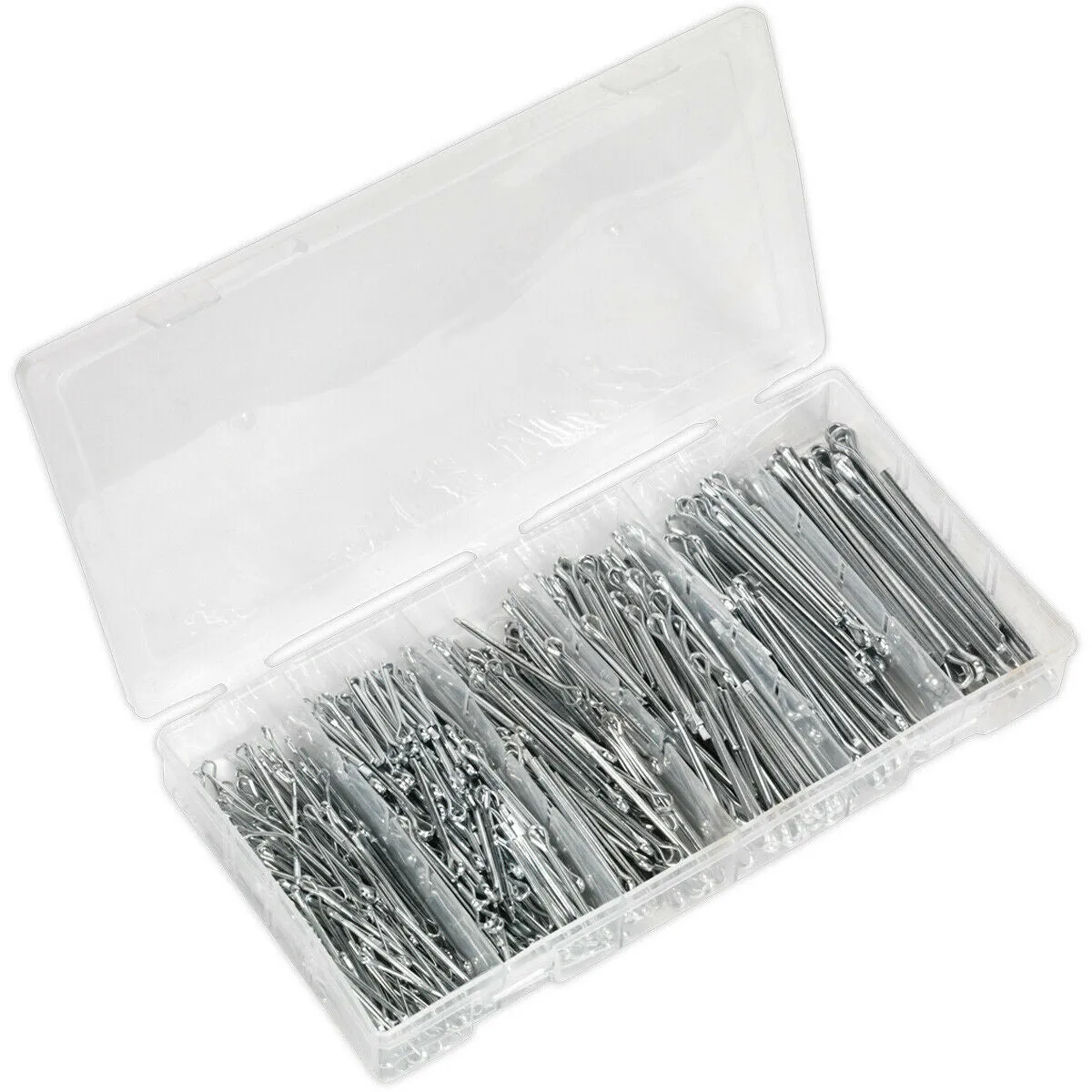 555pc Split-Pins Set - Various Metric & Imperial SMALL Sizes - Split Cotter Pin