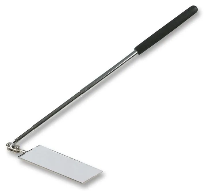 Duratool Telescopic Inspection Mirror with Cushion Grip, 50 x 100mm
