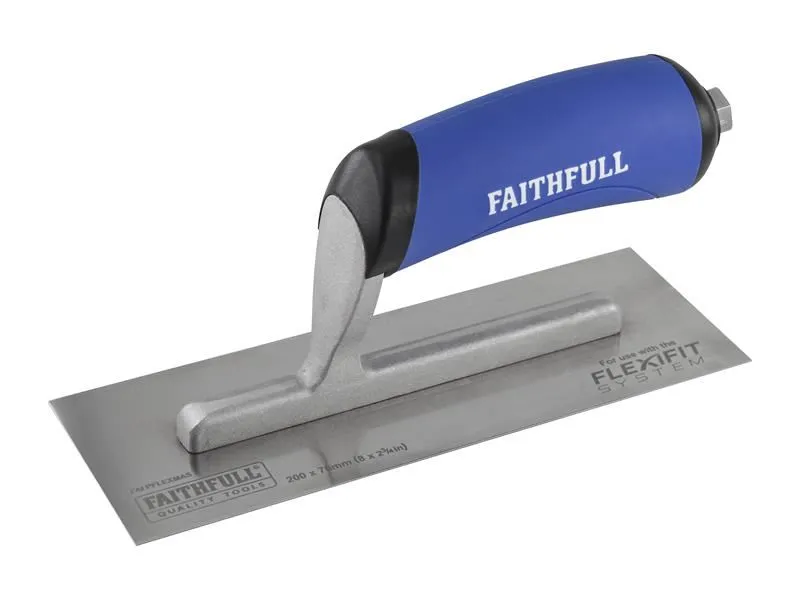Faithfull Flexi Master Trowel for Plastering, 200mm