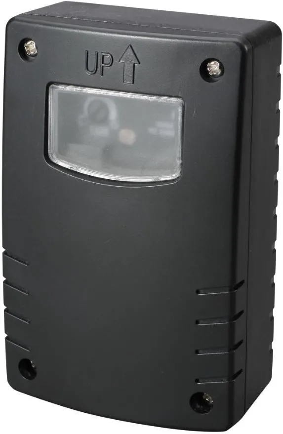 ZINC Dusk to Dawn Photocell Timer, Black, 1-9 Hours
