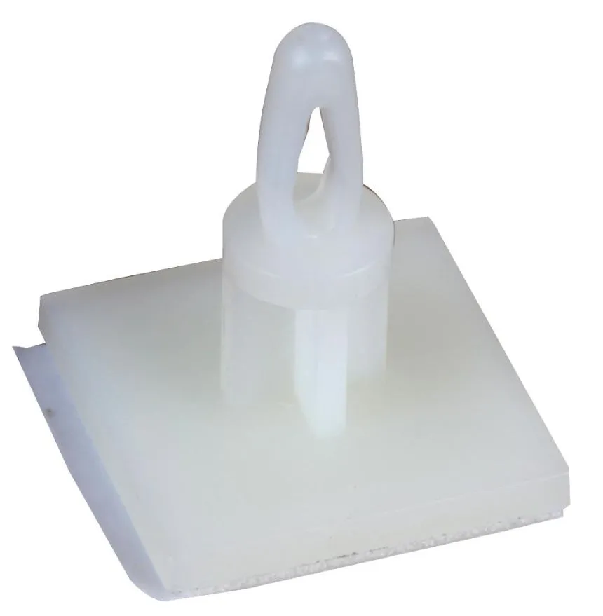 Duratool Taped Base PCB Support, Nylon 6.6, 9.5mm, Pack of 50