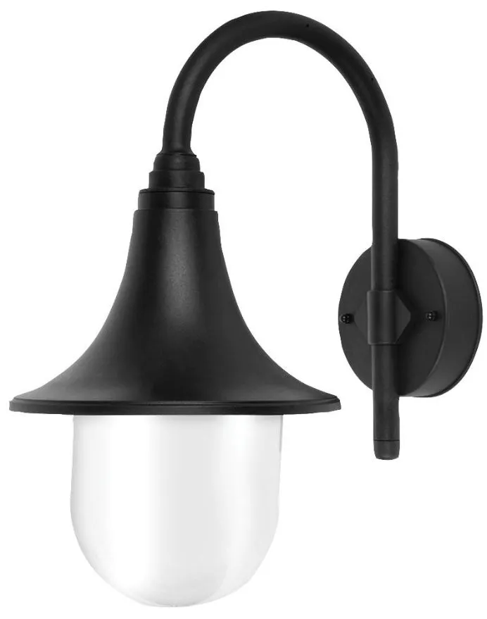 PRO ELEC Outdoor Wall Light, E27, IP44, Polypropylene & Polycarbonate