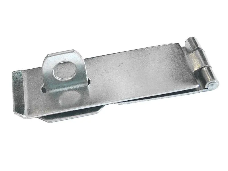 Faithfull Zinc Plated Hasp & Staple, Steel, 75mm