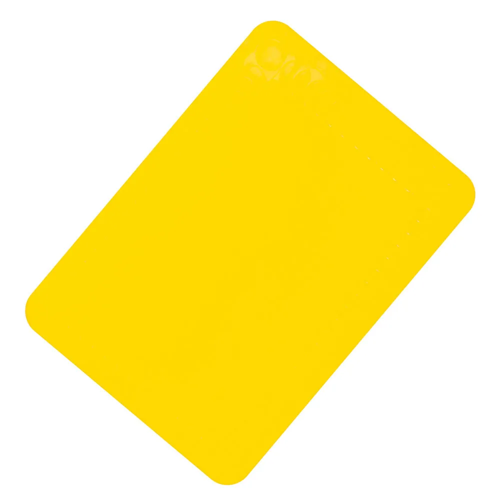 Yellow Silicone Anti Slip Table Mat - 250 x 180mm - Dishwasher Safe Dining Mat